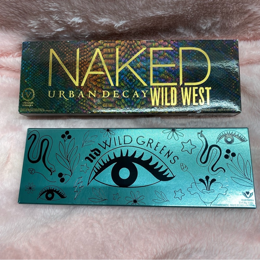 1 Urban Decay Naked Wild West+1 Wild Green NEW WITH BOX